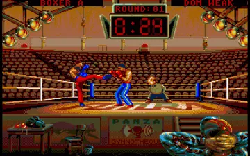 Panza Kick Boxing_DiskA screen shot game playing